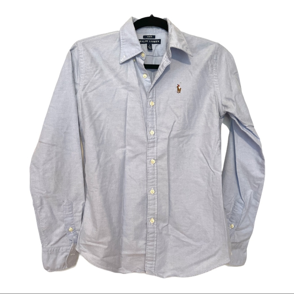 Blue Button Down